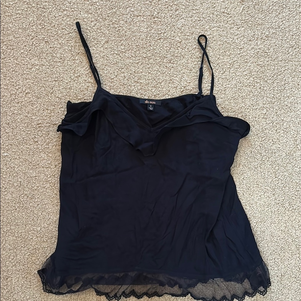 Ella Moss Black Camisole Top